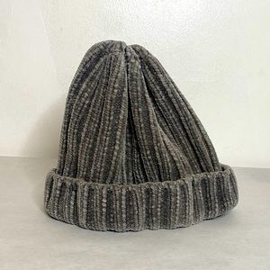 H&M Unisex Rib-Knit Grey Beanie